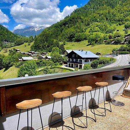 Hotel Le Montblanc Flumet Exteriör bild