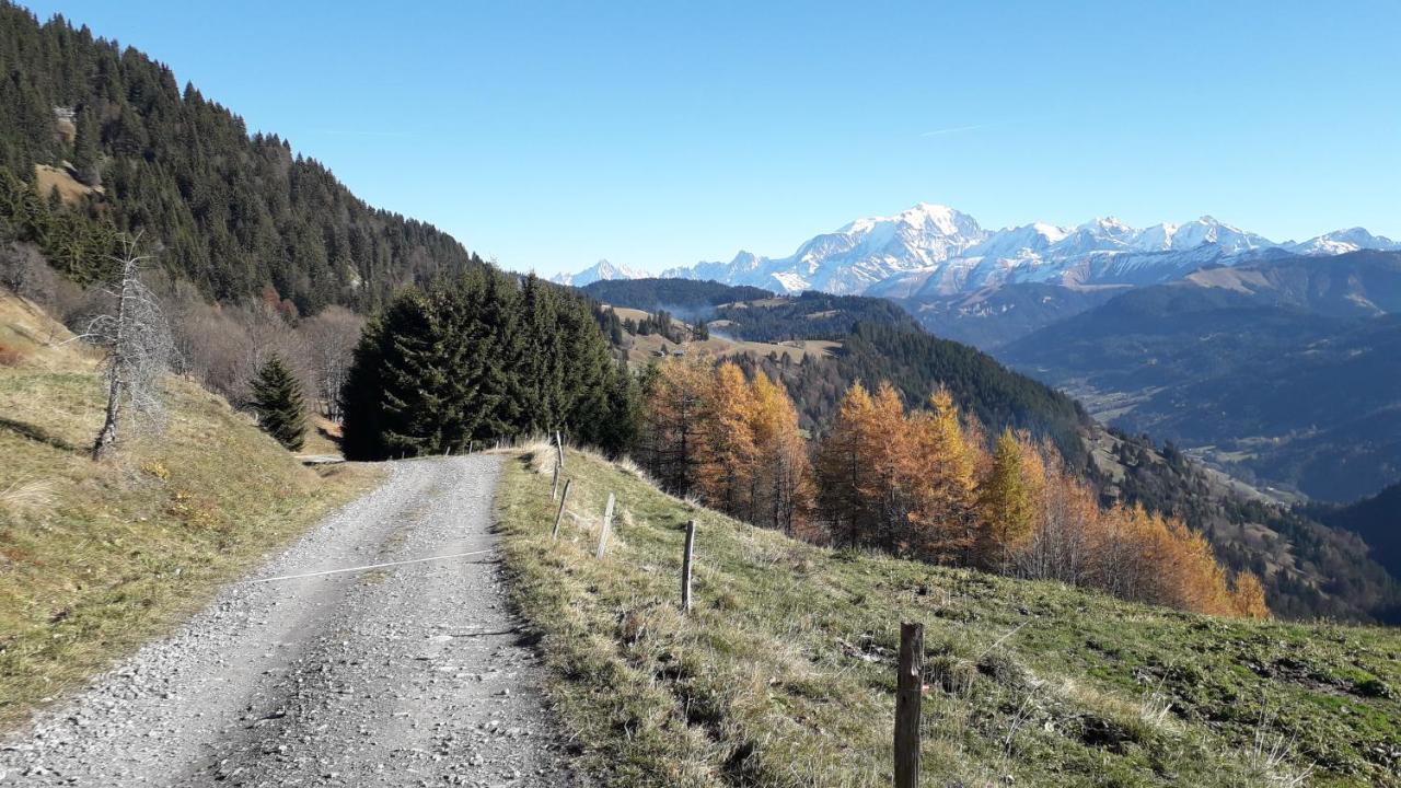 Hotel Le Montblanc Flumet Exteriör bild