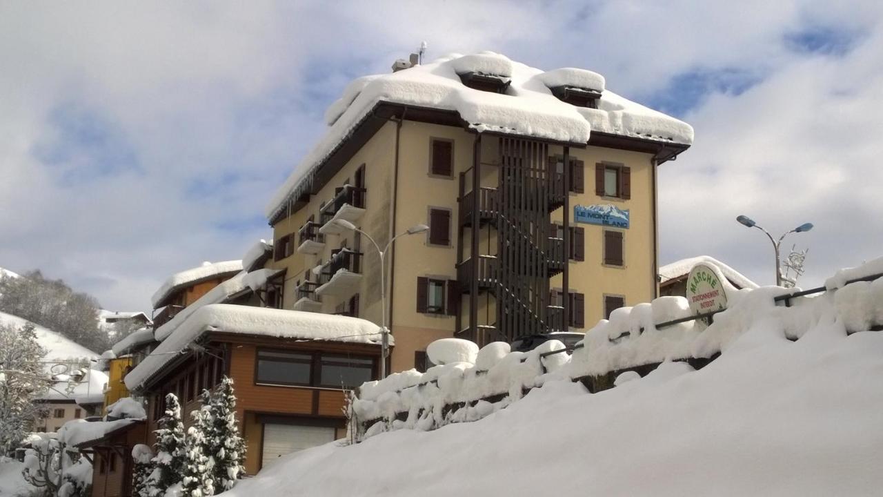 Hotel Le Montblanc Flumet Exteriör bild