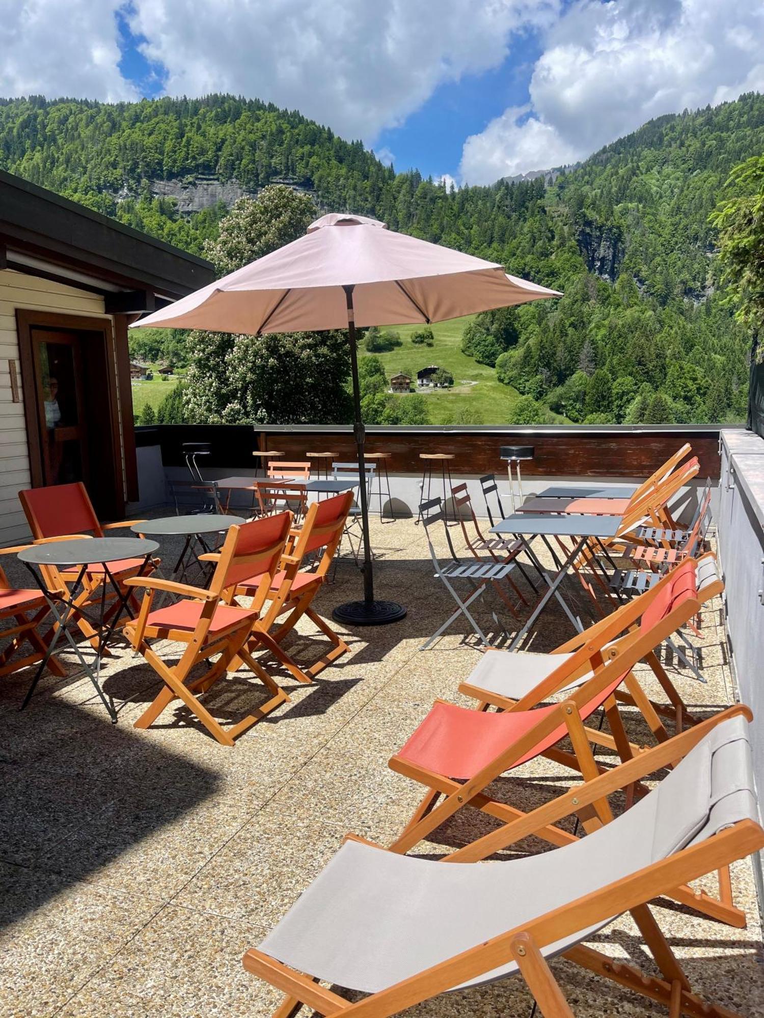 Hotel Le Montblanc Flumet Exteriör bild